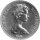 Isle of Man 1 Crown 1974 - 100. Geburtstag von Winston Churchill - Silber