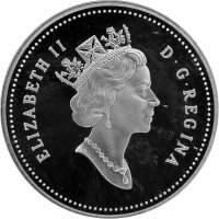 Kanada 50 Cent 1999 - Offene Golfmeisterschaft - Silber PP