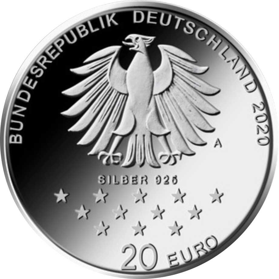 Deutschland 20 Euro div. 925/1000 Silber