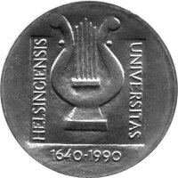 Finnland 100 Markkaa 1990 - 350 Jahre Universität...