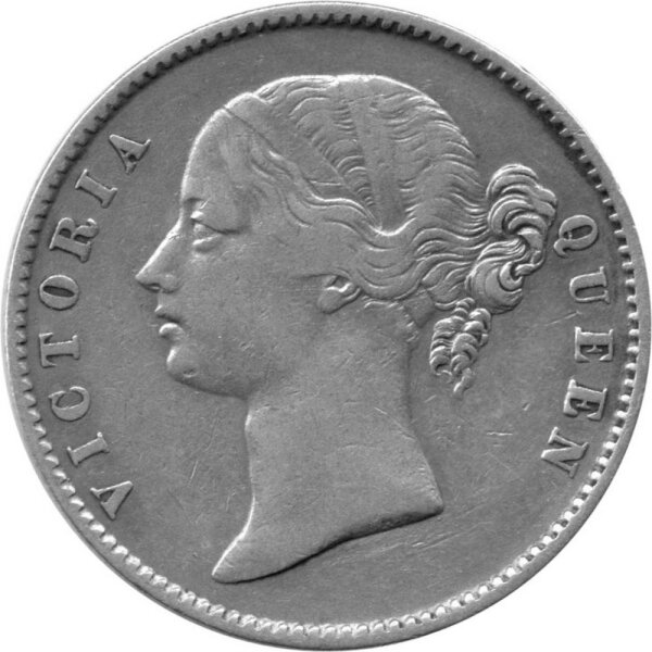 Britisch Indien 1 Rupie 1840 - Königin Victoria - Silber