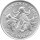 Jersey 1 Pound 1972 - Silberhochzeit - Silber