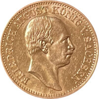 J.267 Sachsen 10 Mark 1905 -1912 - König Friedrich...