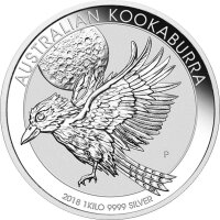 Australien Kookaburra 2018 1000 Gramm Silber