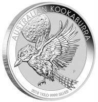 Australien Kookaburra 2018 1000 Gramm Silber