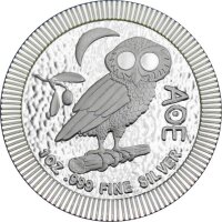 Niue Eule von Athen 2019 1 oz Silber