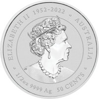 Australien Lunar III 2024 Jahr des Drachen 1/2 oz Silber