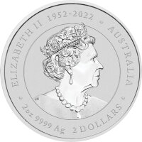 Australien Lunar III 2024 Jahr des Drachen 2 oz Silber