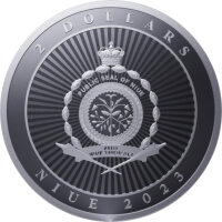 Tokelau Hibernia 2023 1 oz Silber