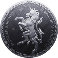 Niue Heraldic Serie Scottish Unicorn 2023 1 oz Silber