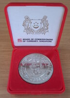 Singapur 10 Dollar 1988 - Lunar Year Serie "Jahr des Drachen" - Nickeln