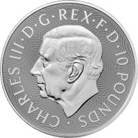UK Tudor Beasts 4. Ausgabe 2024 Seymour Unicorn 10 oz Silber