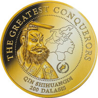 Gambia Die größten Eroberer 2019 10 x 0,5 Gramm Goldmünzen
