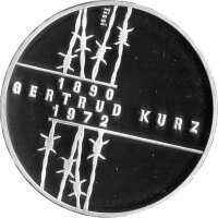 Schweiz 20 Franken 1992 - Gertrud Kurz - Silber PP