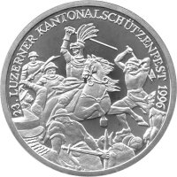 Schweiz 50 Franken 1996 - Schweizer Schützentaler...