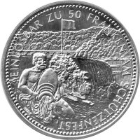 Schweiz 50 Franken 1997 - Schweizer Schützentaler...