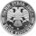 Russland Republik (Russische Föderation) 1 Rubel 1997 - 850 Jahre Moskau "Bolschoi-Theater" 1/4 oz Silber - PP