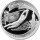 Russland Republik (Russische Föderation) 1 Rubel 1997 - 100 Jahre Russischer Fußball "Großbritannien-Tournee 1945" 1/4 oz Silber - PP