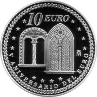 Spanien 10 Euro 2007 - 5 Jahre Umlauf des Euro...