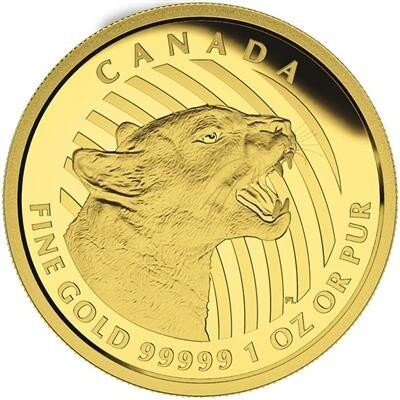 Kanada Call of the Wild 2015 Puma 1 oz Gold