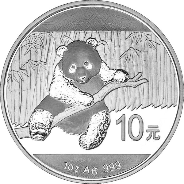 China Panda 2014 1 oz Silber