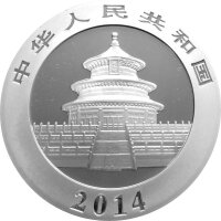 China Panda 2014 1 oz Silber