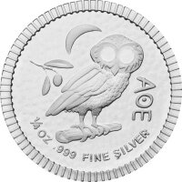 Niue Eule von Athen div. 1/4 oz Silber