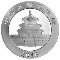 China Panda 2016 30 Gramm Silber