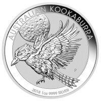 Australien Kookaburra 2018 1 oz Silber