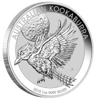 Australien Kookaburra 2018 1 oz Silber