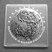 Ruanda African Ounce 2008 Berggorilla 1 oz Silber F12