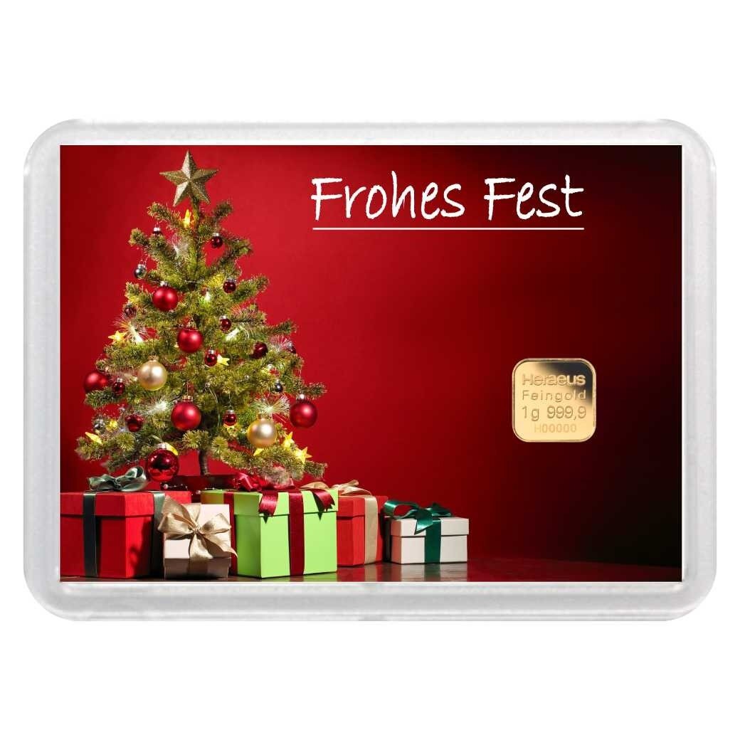 Geschenkbarren "Frohes Fest - Geschenke" 1...