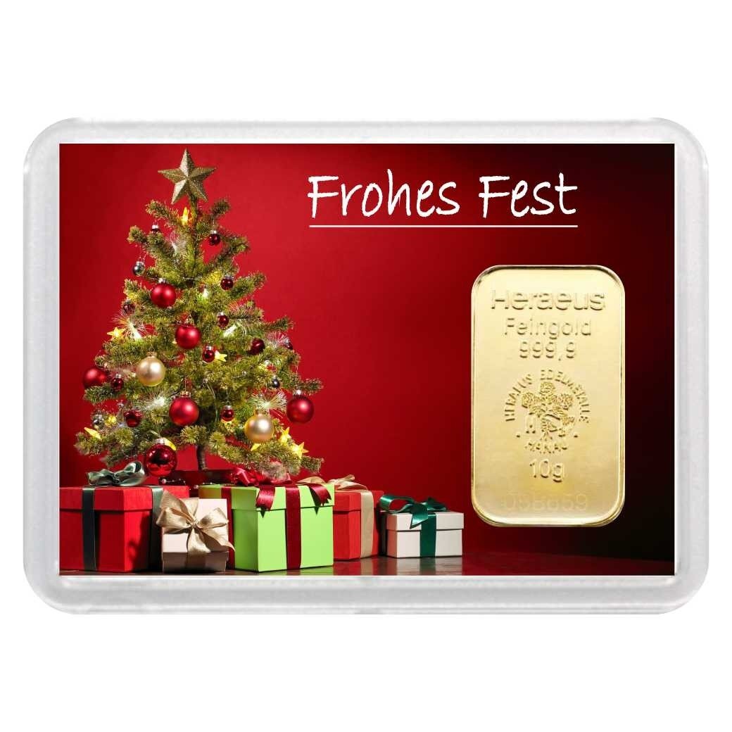 Geschenkbarren "Frohes Fest - Geschenke" 10...