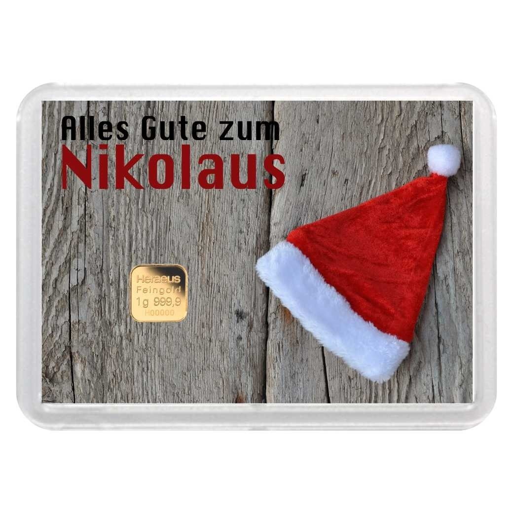 Geschenkbarren "Alles Gute zum Nikolaus" 1...