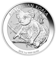 Australien Koala 2018 1 oz Silber