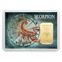 Geschenkbarren "Sternzeichen - Skorpion" 10...