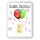 Geschenkbarren "Happy Birthday - Luftschlangen" 2 Gramm Gold