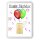 Geschenkbarren "Happy Birthday - Luftschlangen" 5 Gramm Gold