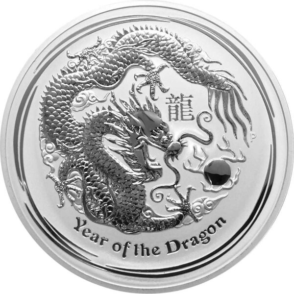 Australien Lunar II 2012 Jahr des Drachen 1000 Gramm Silber