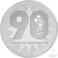 Niue Disney 2018 90 Jahre Micky Maus 1 oz  Silber