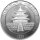 China Panda 1999 1 oz Silber enge Jahreszahl mit Serifen