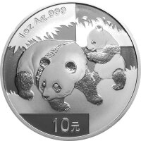 China Panda 2008 1 oz Silber