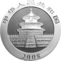 China Panda 2008 1 oz Silber