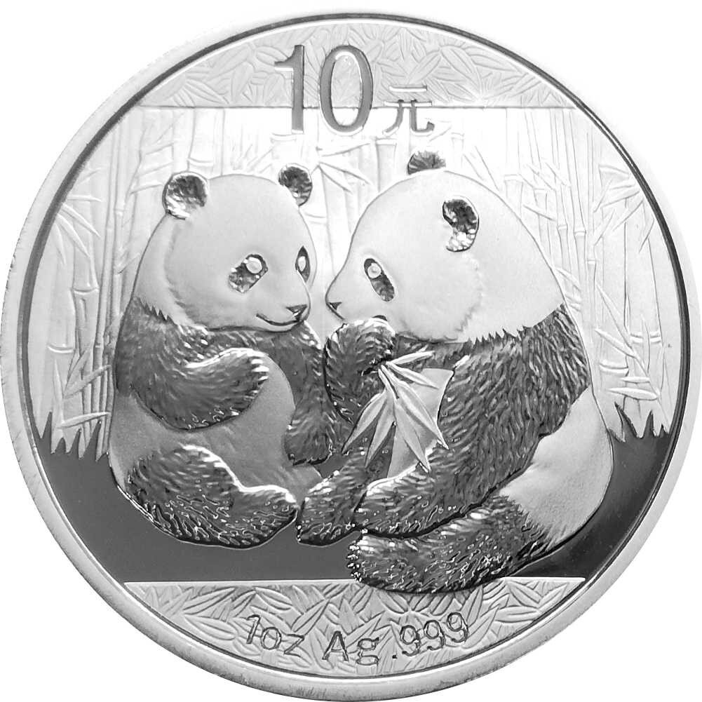 China Panda 2009 1 oz Silber