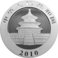 China Panda 2010 1 oz Silber