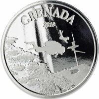 EC 8 4. Ausgabe 2018 Grenada Tauchparadies 1 oz Silber