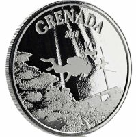 EC 8 4. Ausgabe 2018 Grenada Tauchparadies 1 oz Silber
