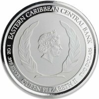 EC 8 5. Ausgabe 2018 Montserrat Smaragdinsel der Karibik 1 oz Silber