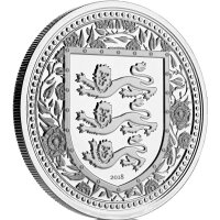 Gibraltar 2018 Royal Arms of England 1 oz Silber