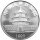 China Panda 1990 1 oz Silber mit Serifen - Original Folie